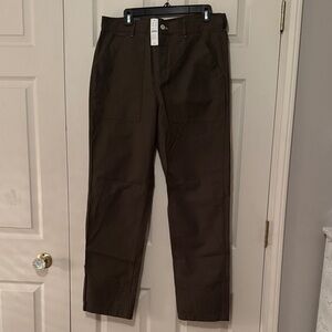 J. Crew Men's Dark Army Green Pants